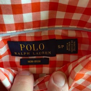 Ralph Lauren polo, non iron dress shirt